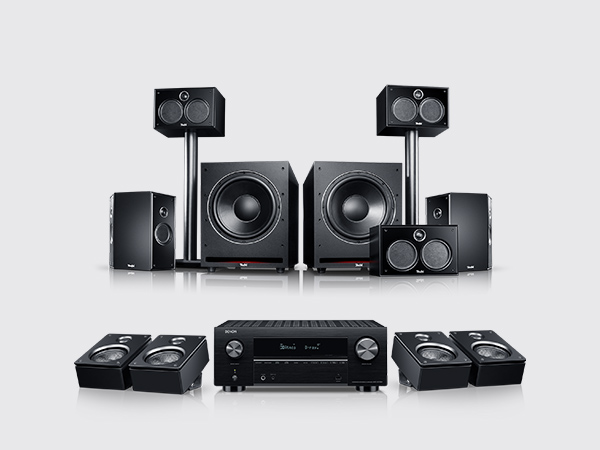 SYSTEM 6 THX + DENON X3800H für Dolby Atmos "5.2.4-Set" SYSTEM 6 THX + DENON X3800H für Dolby Atmos "5.2.4-Set"